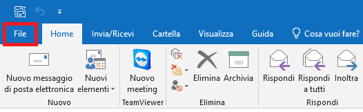 impostazioni Outlook